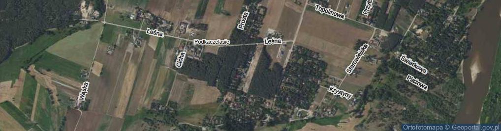 Zdjęcie satelitarne Jagodowa ul.