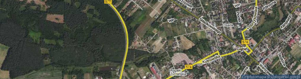 Zdjęcie satelitarne Jagodowa ul.