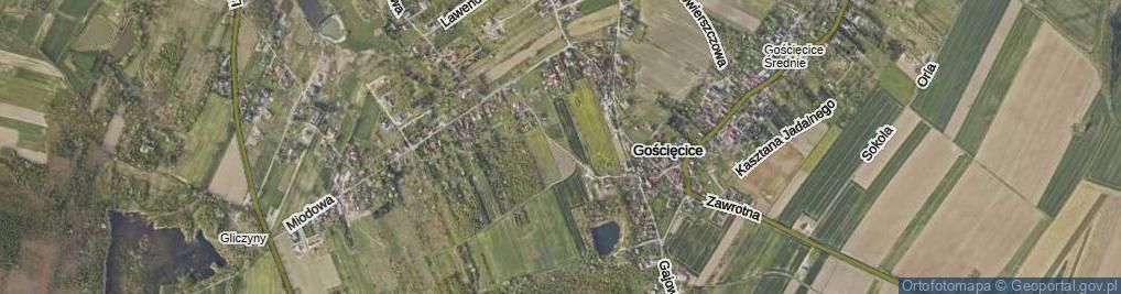 Zdjęcie satelitarne Jaśminowa ul.