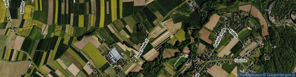 Zdjęcie satelitarne Jana Pawła II ul.