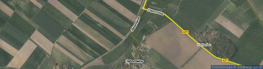 Zdjęcie satelitarne Jaborowice ul.