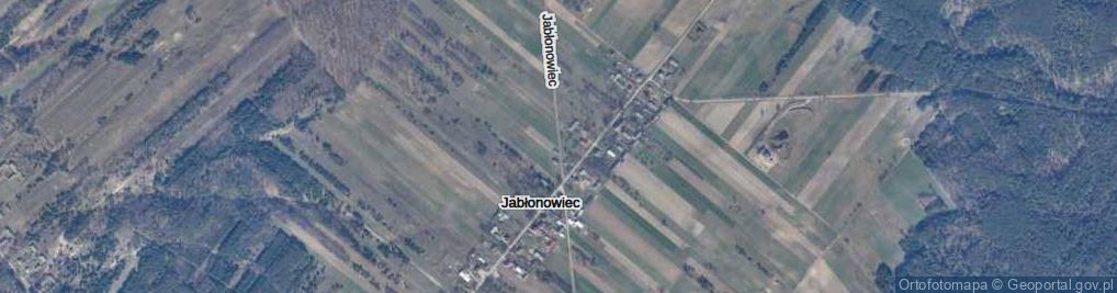 Zdjęcie satelitarne Jabłonowiec ul.