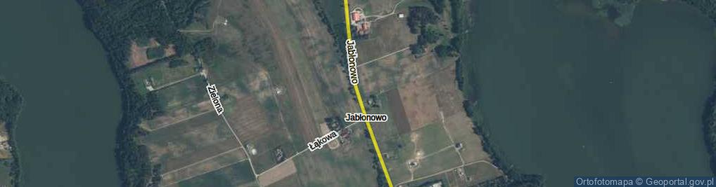 Zdjęcie satelitarne Jabłonowo ul.