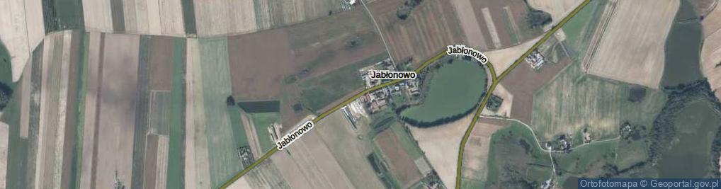Zdjęcie satelitarne Jabłonowo ul.