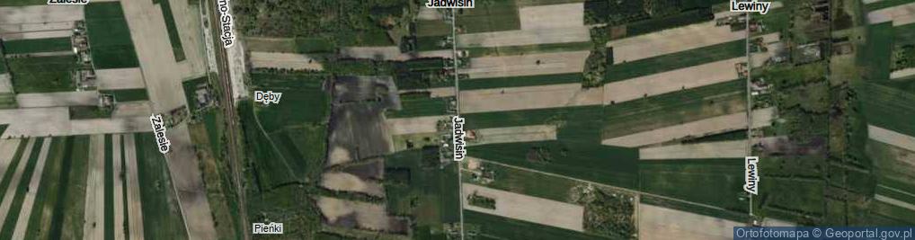 Zdjęcie satelitarne Jadwisin ul.