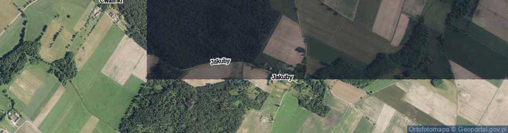 Zdjęcie satelitarne Jakuby ul.