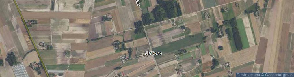 Zdjęcie satelitarne Janikowo ul.