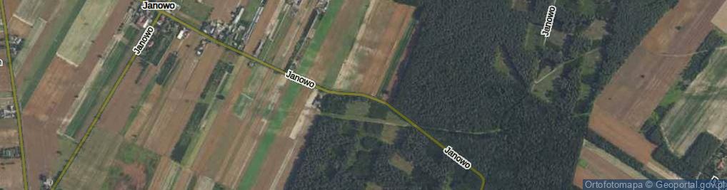 Zdjęcie satelitarne Janowo ul.