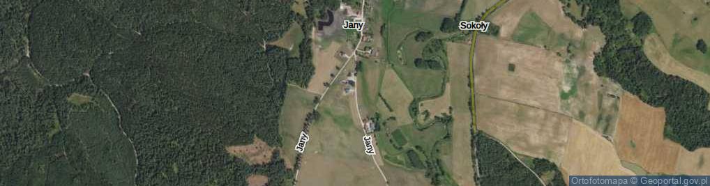 Zdjęcie satelitarne Jany ul.