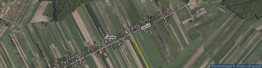 Zdjęcie satelitarne Janów ul.