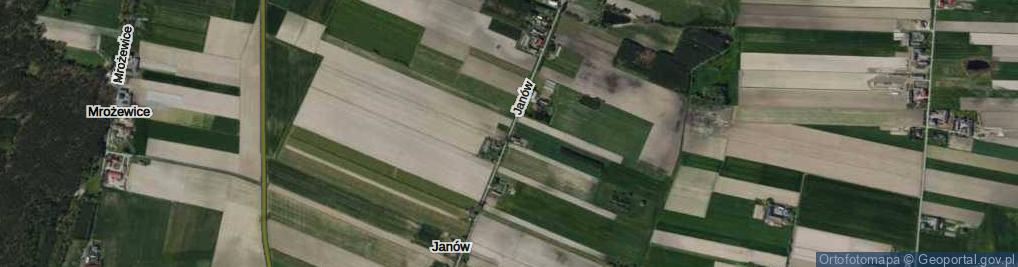 Zdjęcie satelitarne Janów ul.