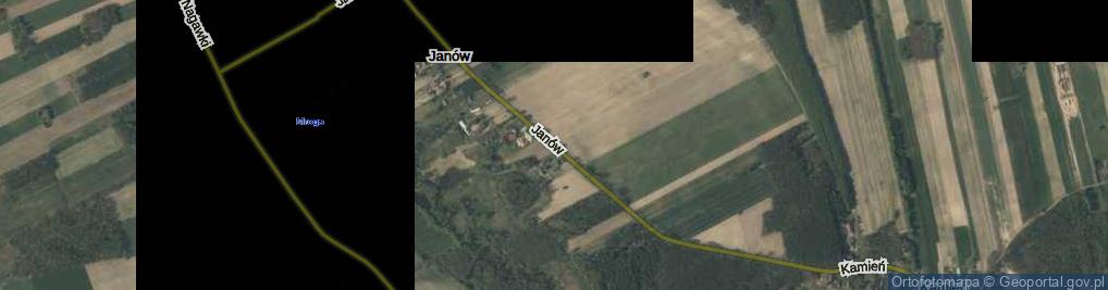 Zdjęcie satelitarne Janów ul.