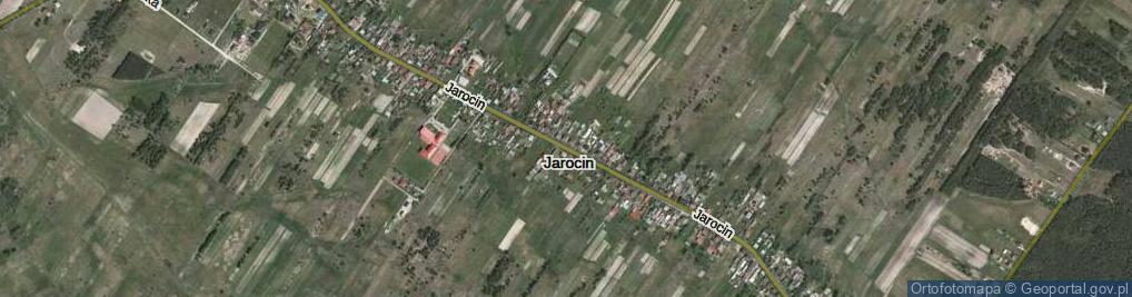 Zdjęcie satelitarne Jarocin ul.