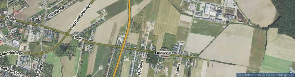 Zdjęcie satelitarne Jaśminowa ul.