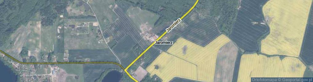 Zdjęcie satelitarne Jaromierz ul.