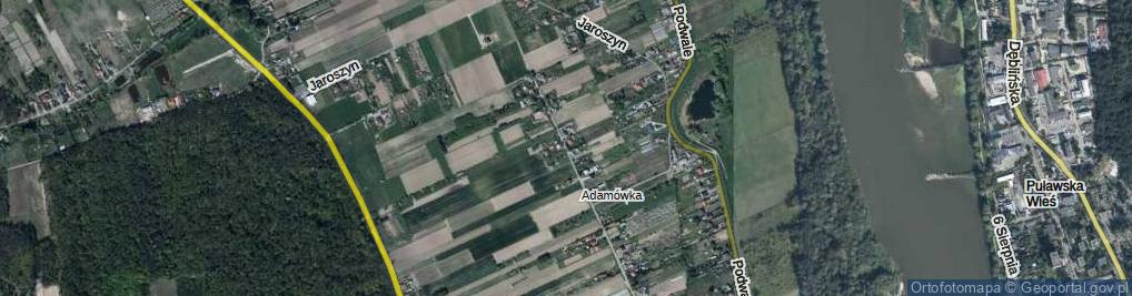 Zdjęcie satelitarne Jaroszyn ul.