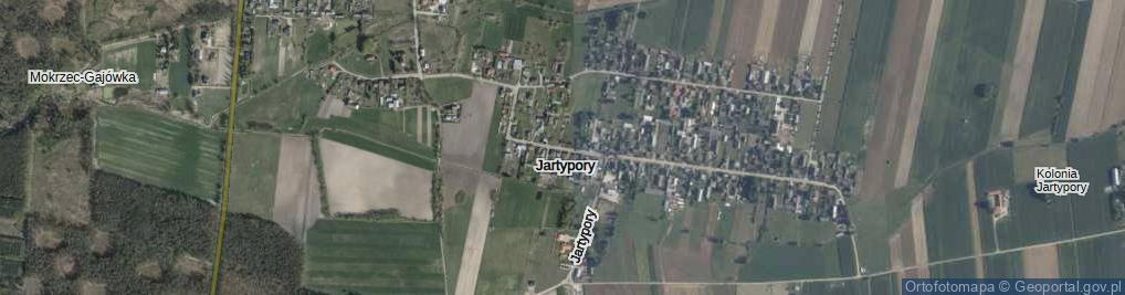 Zdjęcie satelitarne Jartypory ul.