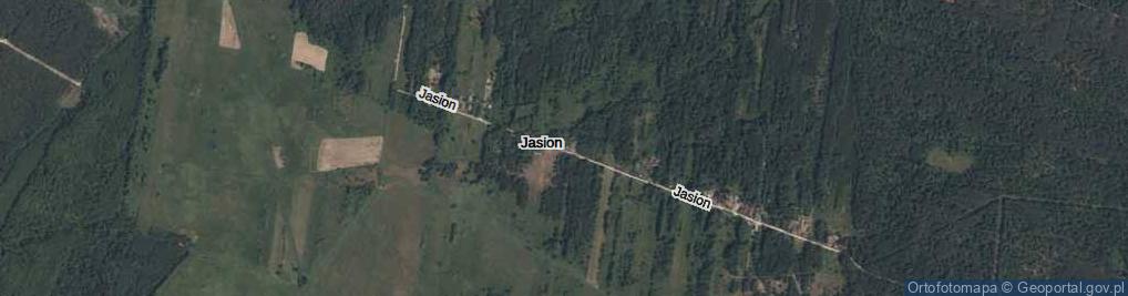 Zdjęcie satelitarne Jasion ul.