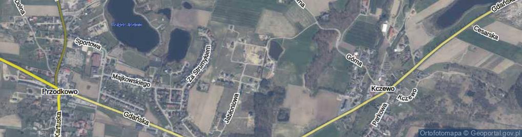 Zdjęcie satelitarne Jabłoniowa ul.