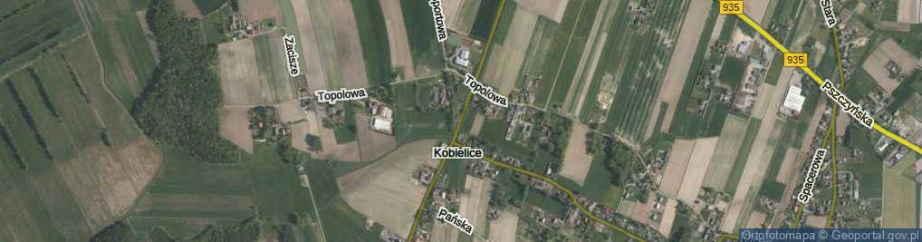 Zdjęcie satelitarne Jana Pawła II ul.