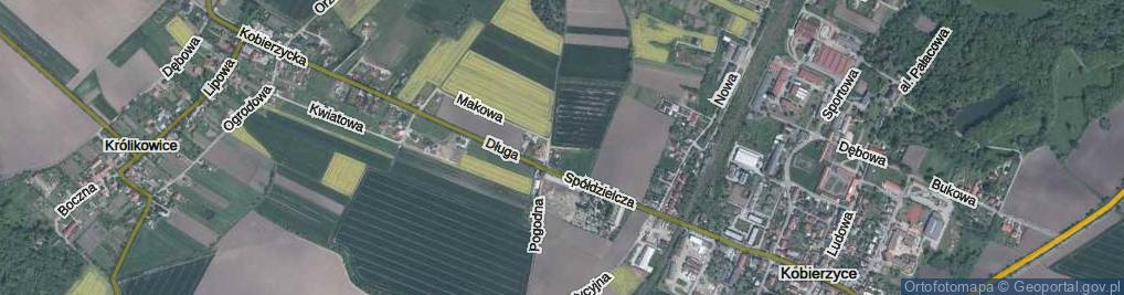 Zdjęcie satelitarne Jaśminowa ul.