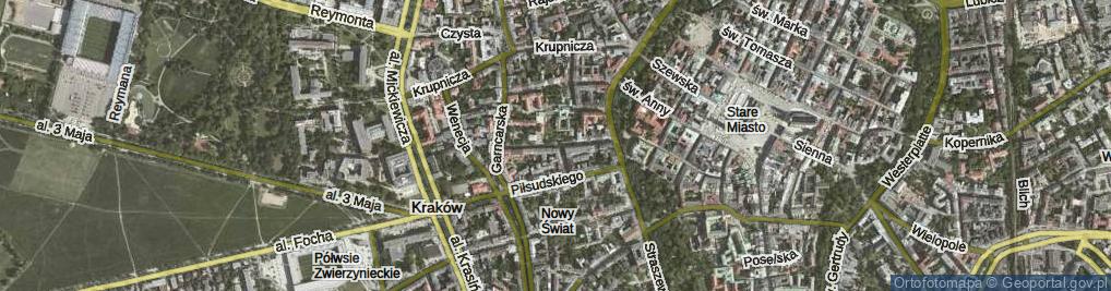 Zdjęcie satelitarne Jabłonowskich ul.