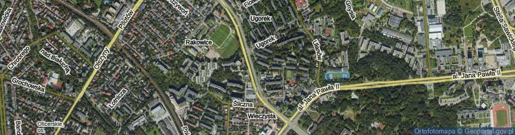 Zdjęcie satelitarne Janickiego Klemensa ul.