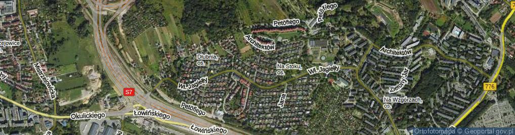 Zdjęcie satelitarne Janczarskiego Czesława ul.
