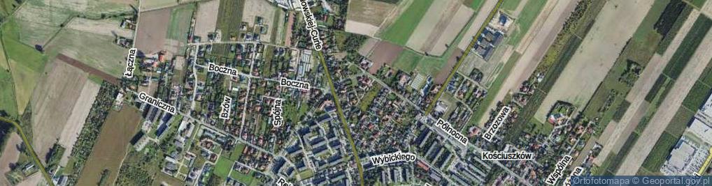 Zdjęcie satelitarne Jaśminowa ul.