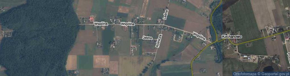 Zdjęcie satelitarne Jasna ul.