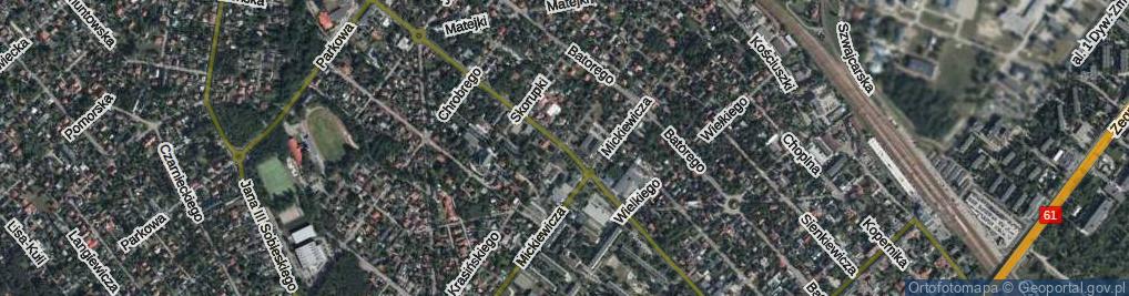 Zdjęcie satelitarne Jagiellońska ul.