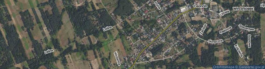 Zdjęcie satelitarne Jasna ul.