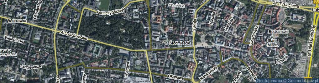 Zdjęcie satelitarne Jasna ul.