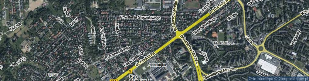 Zdjęcie satelitarne Jankowskiego Józefa ul.