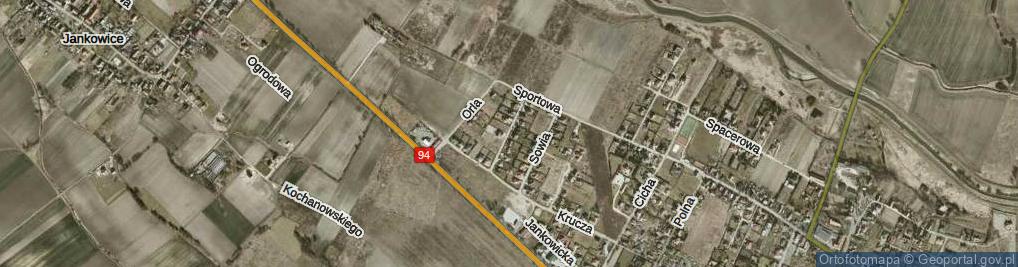 Zdjęcie satelitarne Jastrzębia ul.