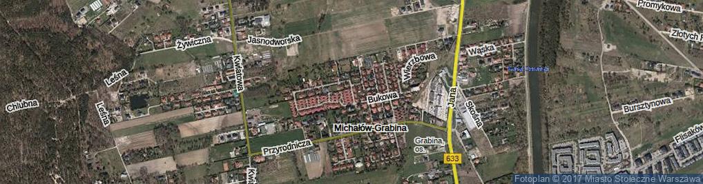 Zdjęcie satelitarne Jaśminowa ul.