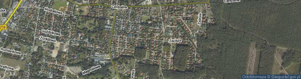 Zdjęcie satelitarne Jarzębinowa ul.