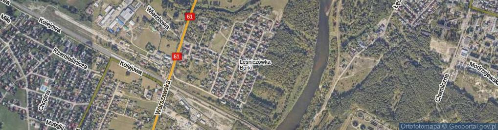 Zdjęcie satelitarne Jarzębinowa ul.