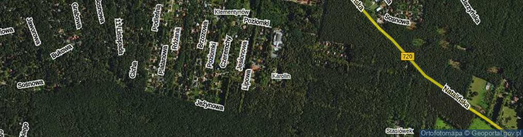 Zdjęcie satelitarne Jagodowa ul.