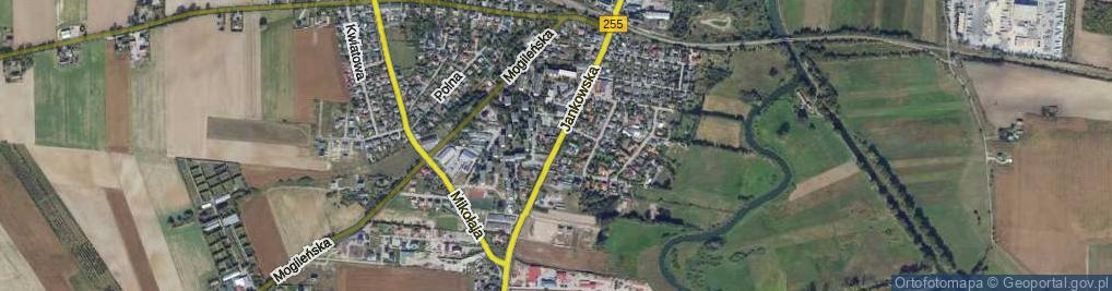 Zdjęcie satelitarne Jankowska ul.