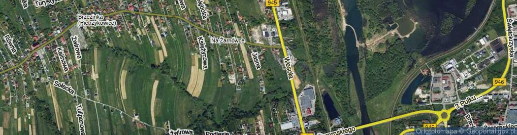 Zdjęcie satelitarne Jasna ul.