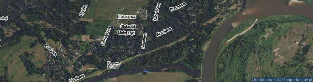 Zdjęcie satelitarne Jałowcowa ul.