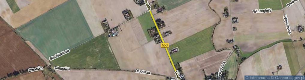 Zdjęcie satelitarne Jagodowa ul.