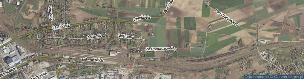 Zdjęcie satelitarne Jabłoniowa ul.