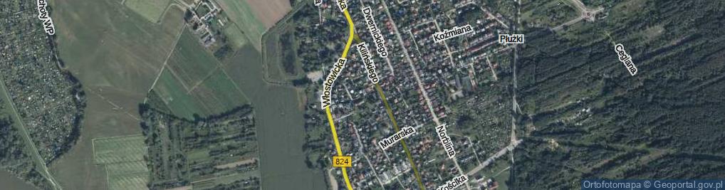 Zdjęcie satelitarne Jasińskiego Jakuba, gen. ul.