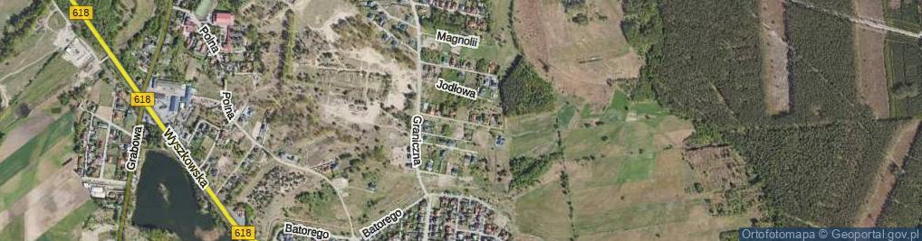 Zdjęcie satelitarne Jarzębinowa ul.