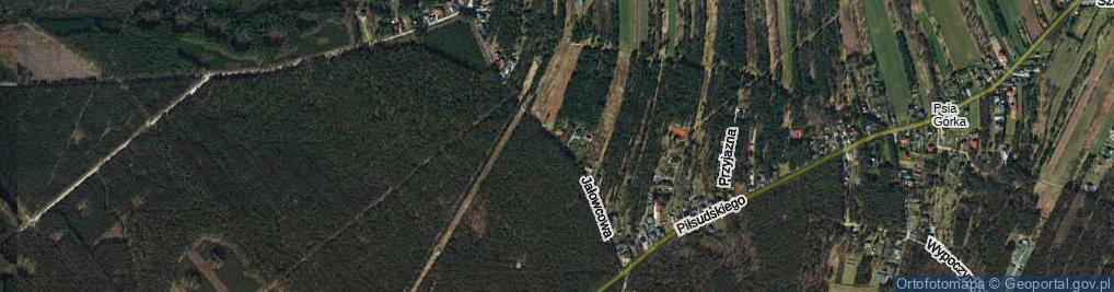 Zdjęcie satelitarne Jałowcowa ul.