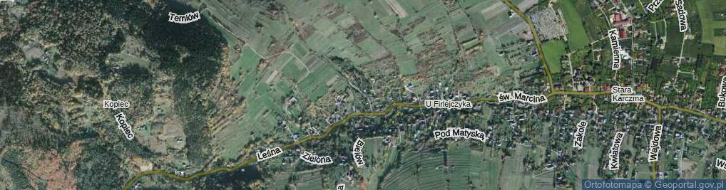 Zdjęcie satelitarne Jaworowa ul.