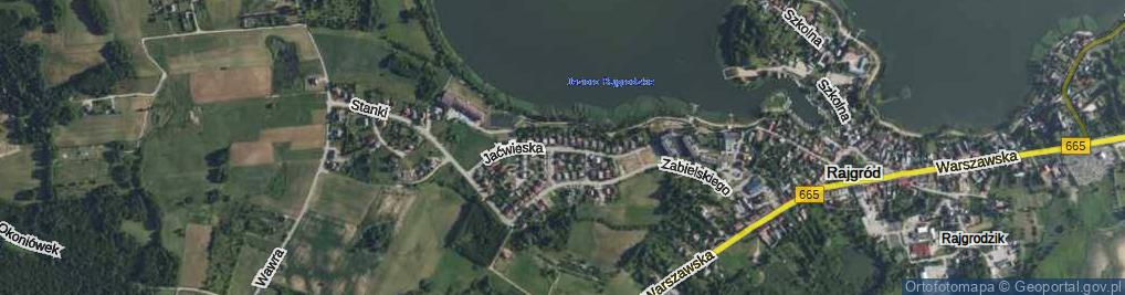 Zdjęcie satelitarne Jaćwieska ul.