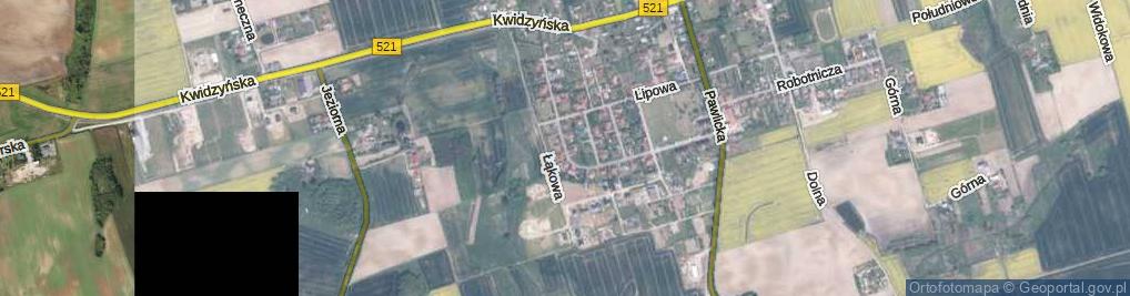 Zdjęcie satelitarne Jaśminowa ul.